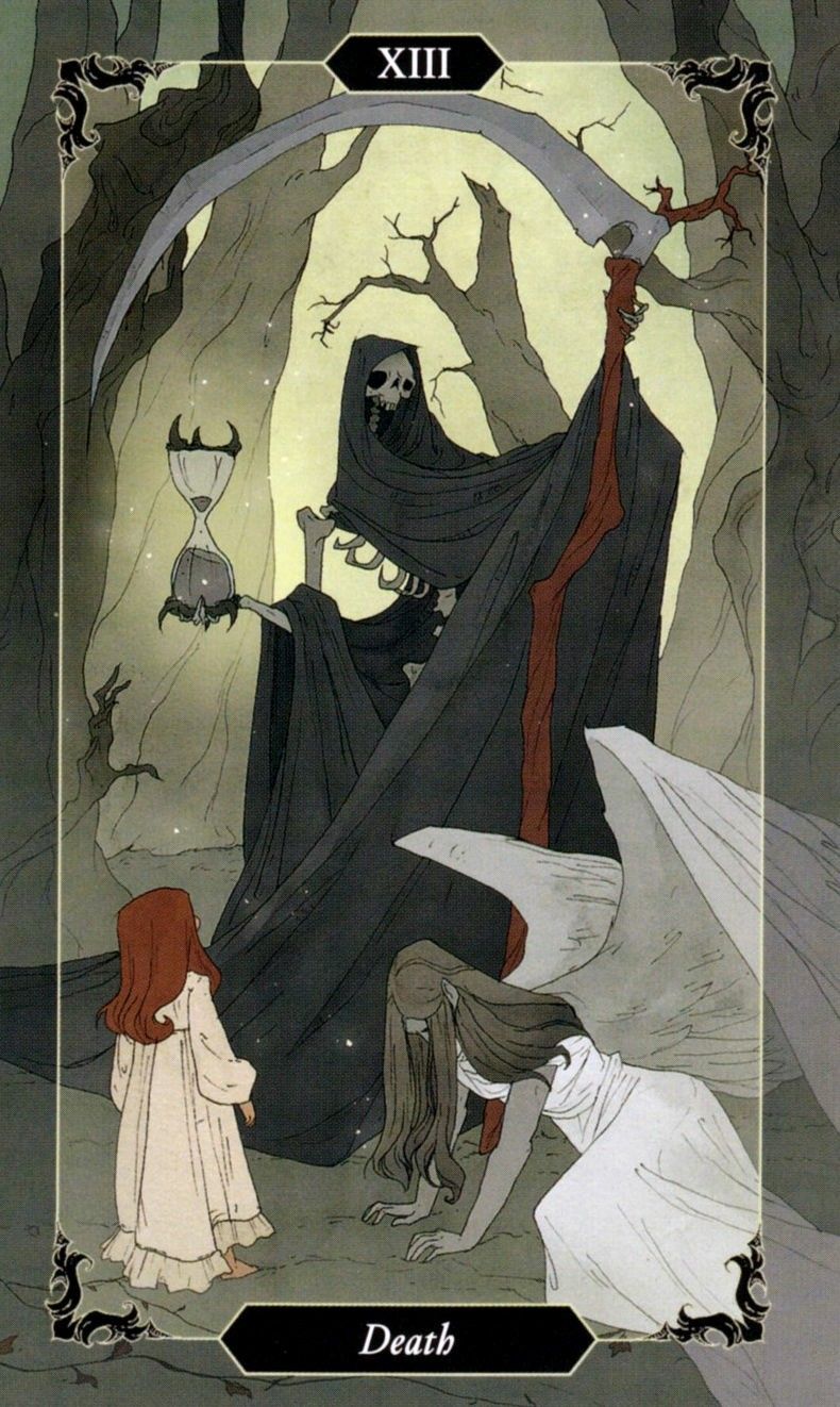 Dark Wood Tarot Cards