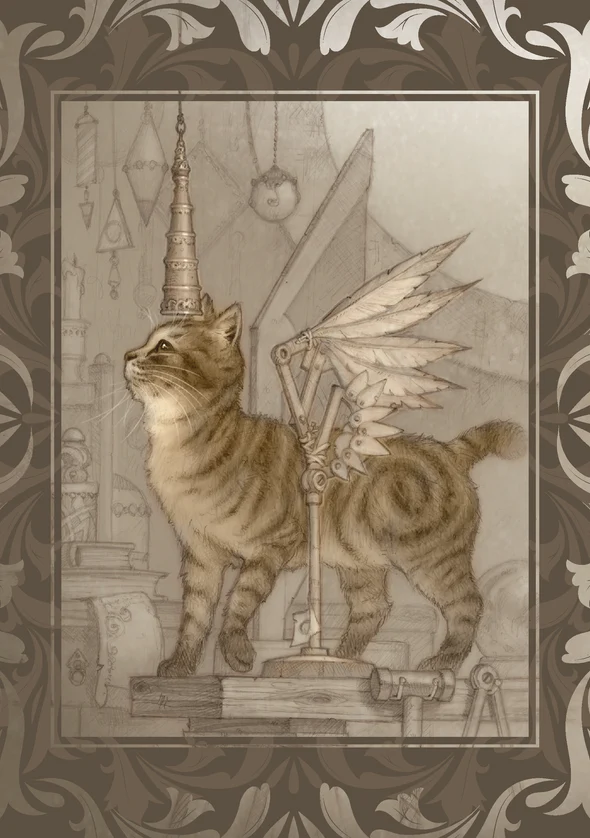 Fantasy Cats Oracle Cards