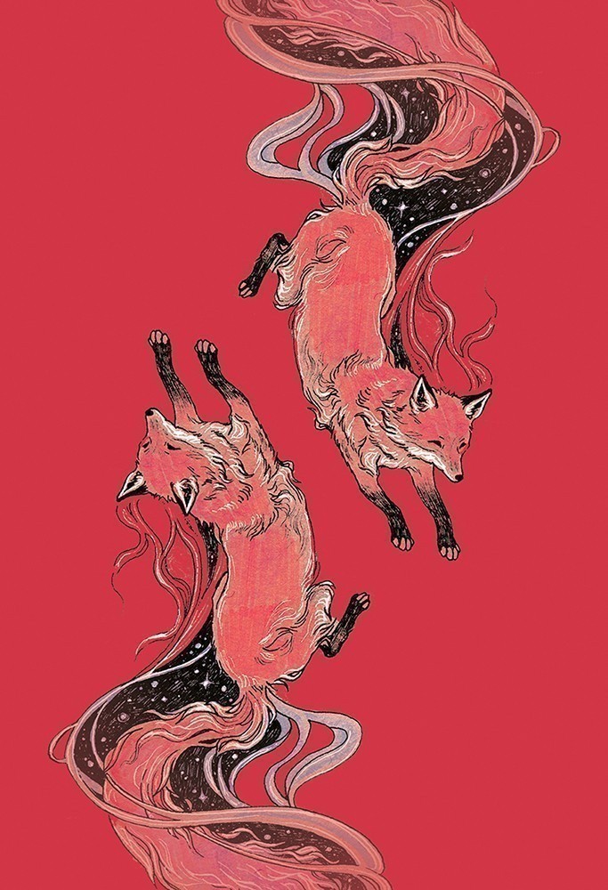 Foxfire: The Kitsune Oracle Cards