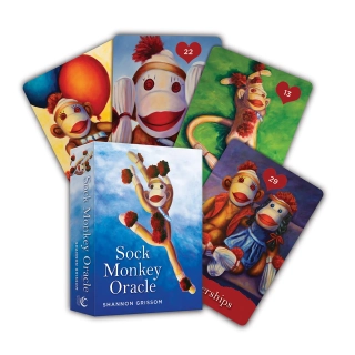 Sock Monkey Oracle Cards