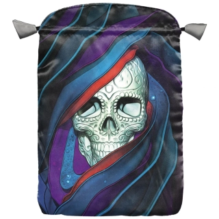 Santa Muerte Skull - Tarot Pouch