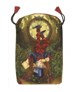 Tarot in Wonderland Satin Bag