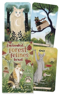 Enchanted Forest Felines Tarot Cards
