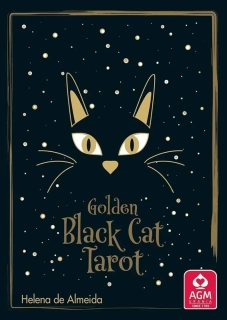 Golden Black Cat Tarot Cards