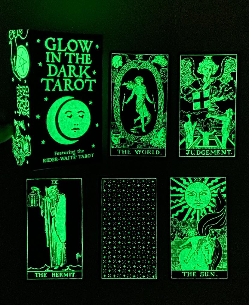 Glow In The Dark Tarot Cards