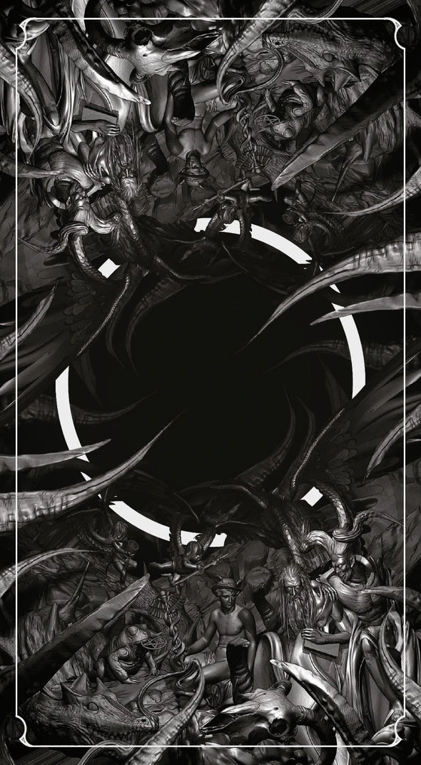 Goetia Tarot in Darkness Cards