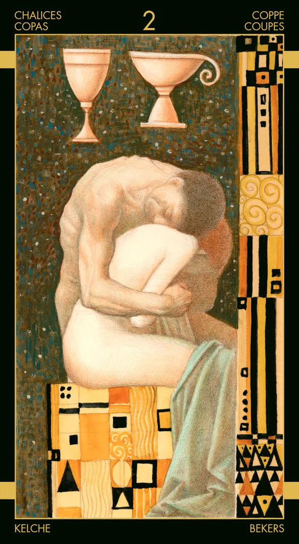 Golden Tarot of Klimt Cards