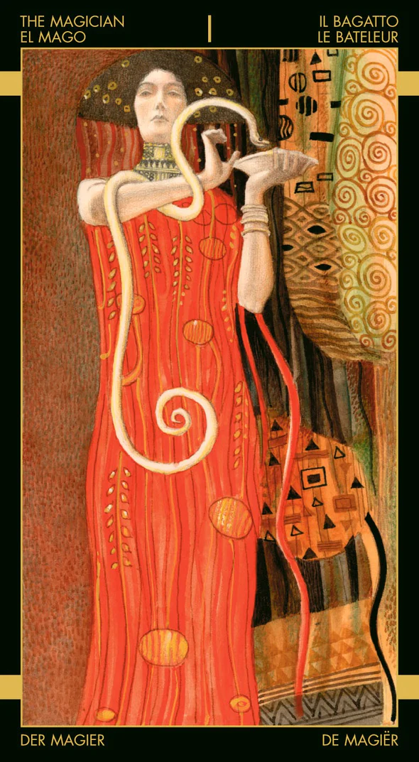 Golden Tarot of Klimt Cards