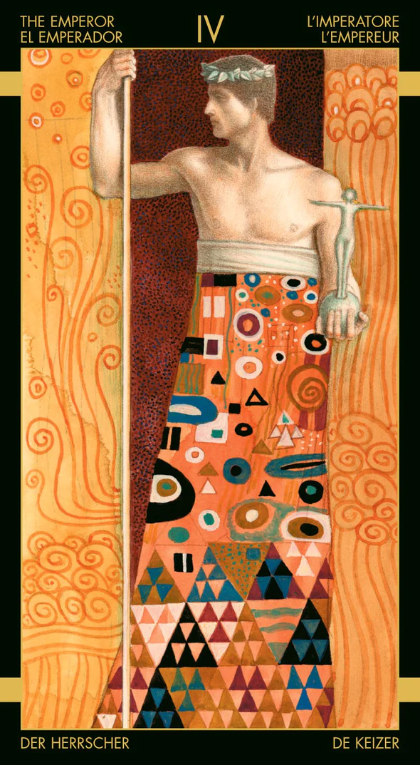 Golden Tarot of Klimt Cards