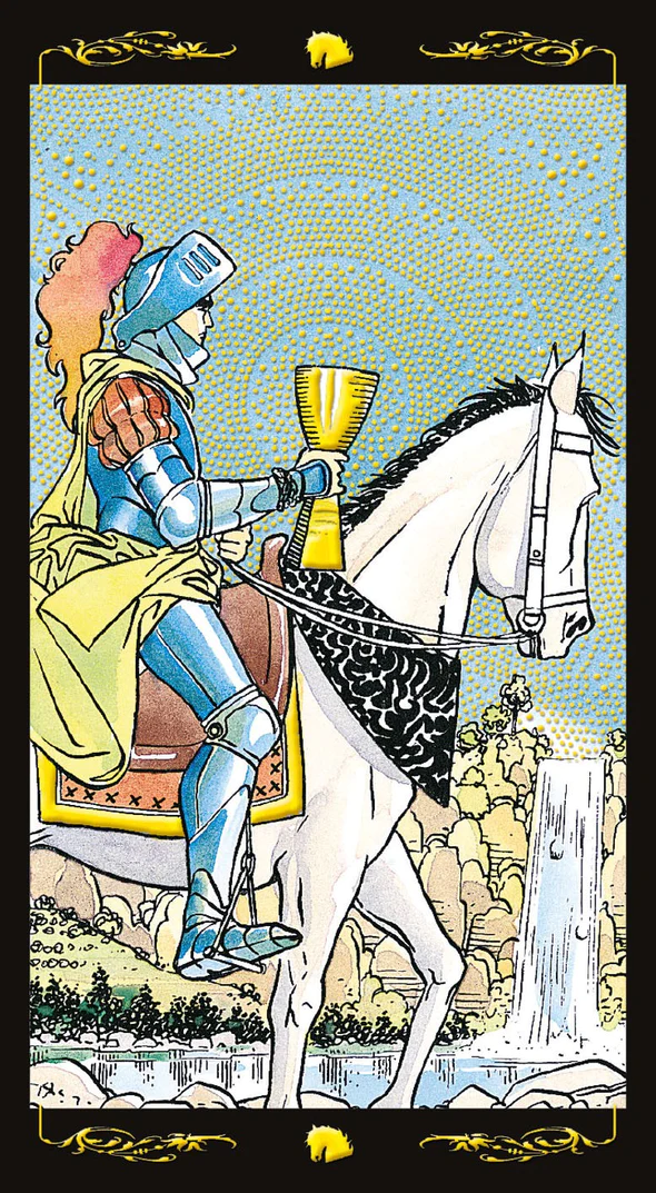 Golden Universal Tarot Cards