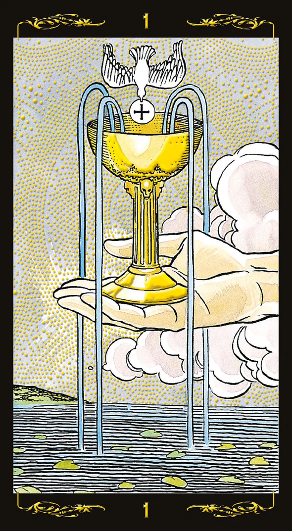 Golden Universal Tarot Cards