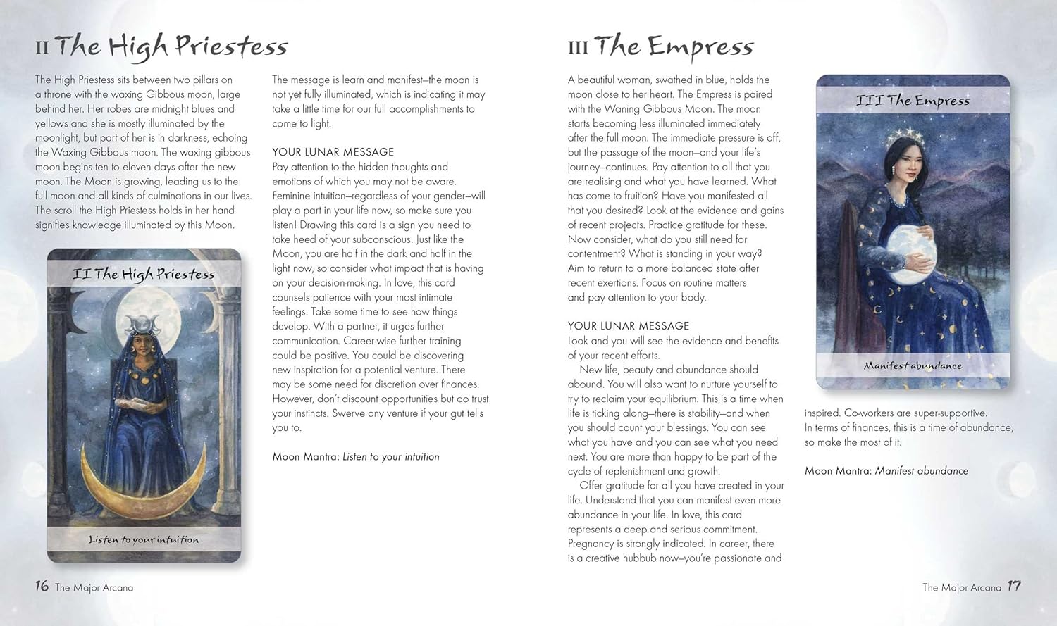Lunar Tarot Cards