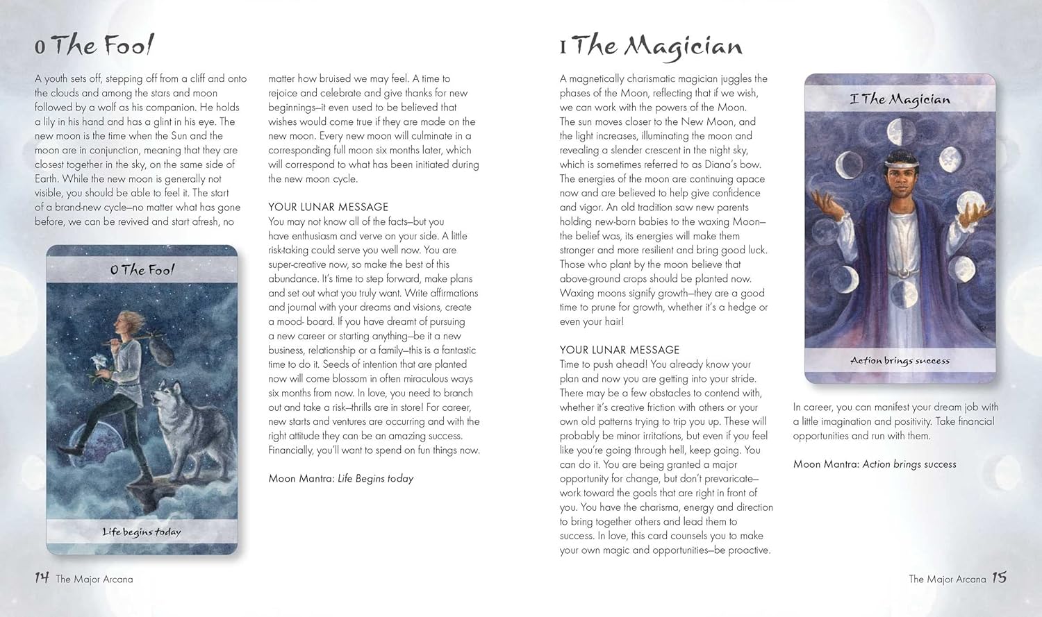 Lunar Tarot Cards