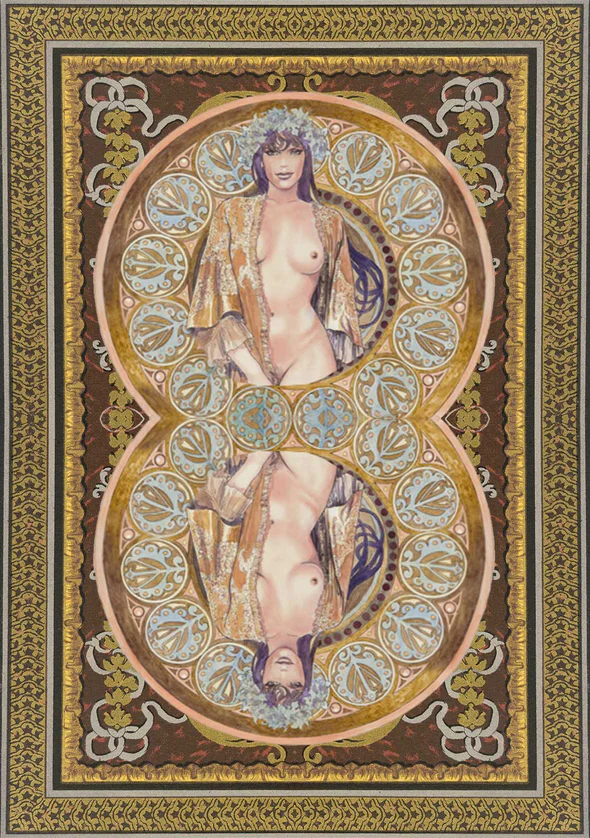 Manara Erotic Oracle Cards