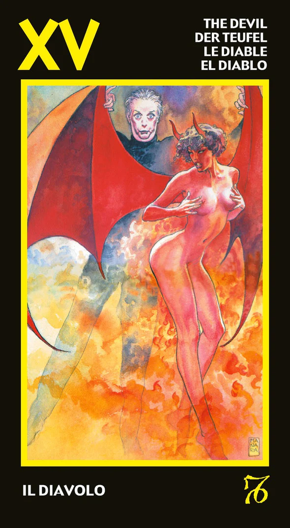 Manara Erotic Tarot Cards