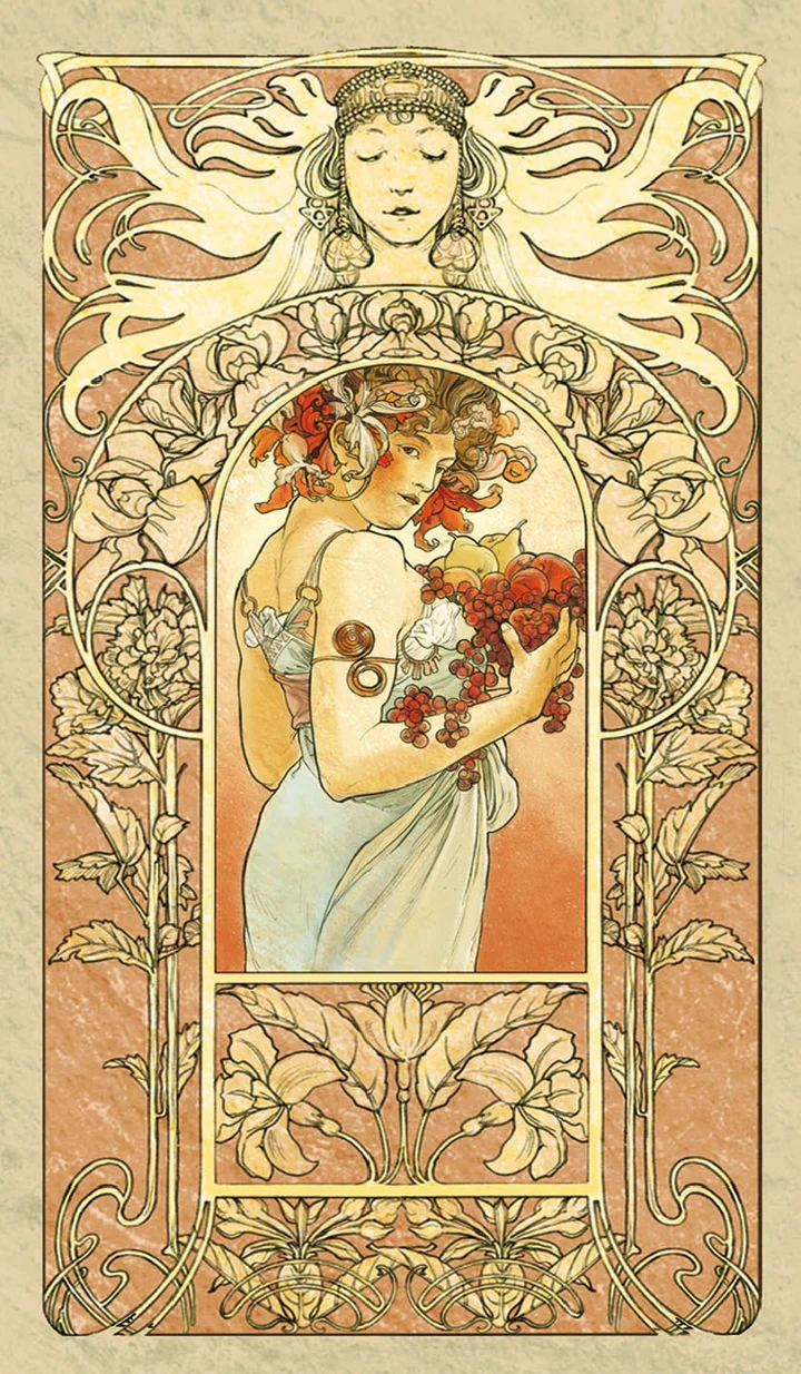 Mucha Tarot Cards