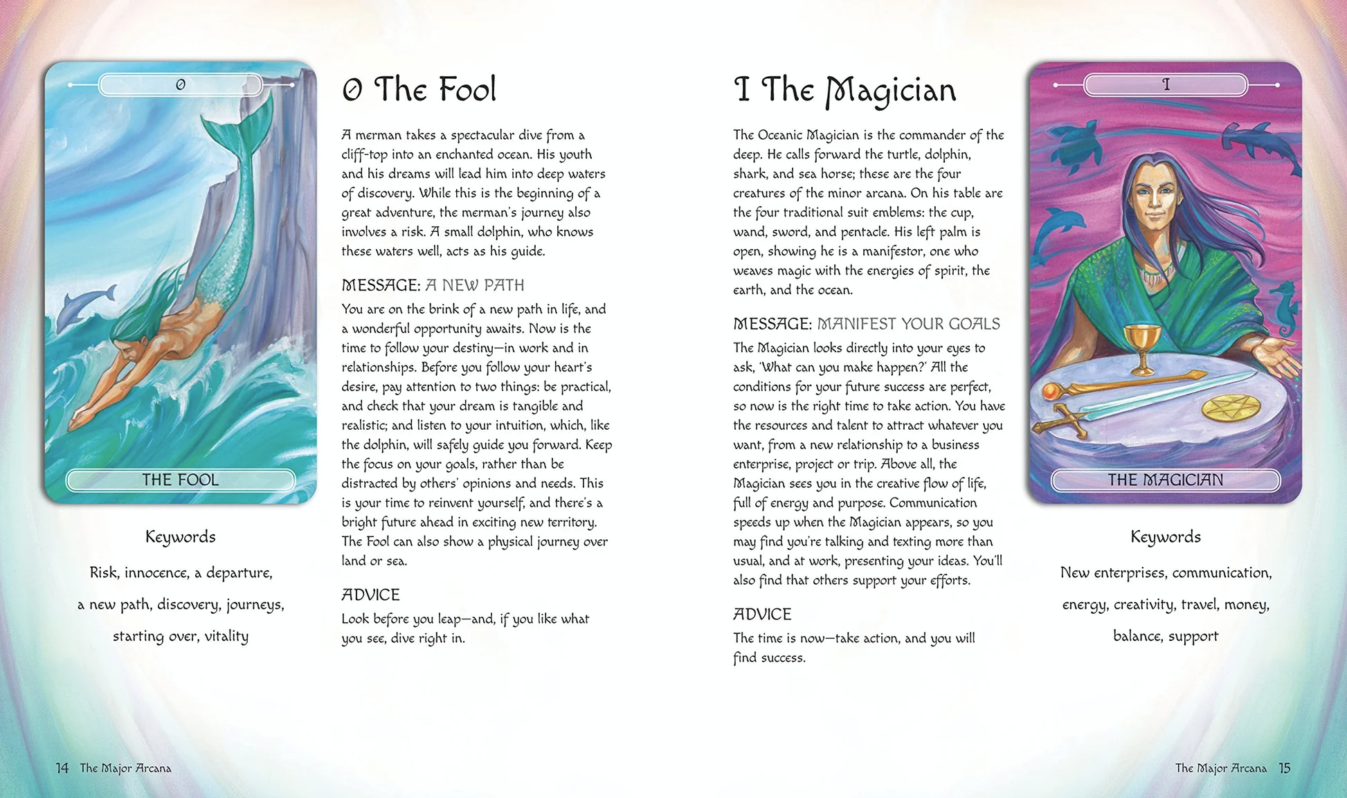 Oceanic Tarot Cards