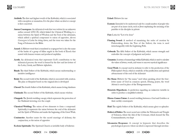 Rota Mundi Tarot Cards