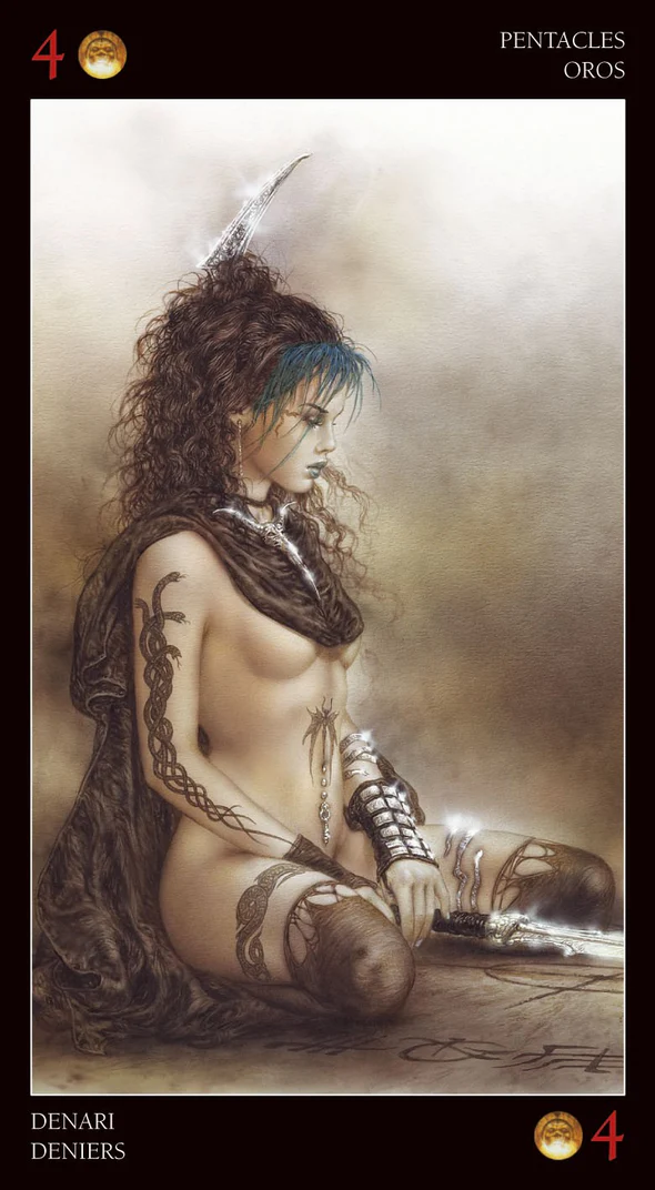 Royo Dark Tarot Cards