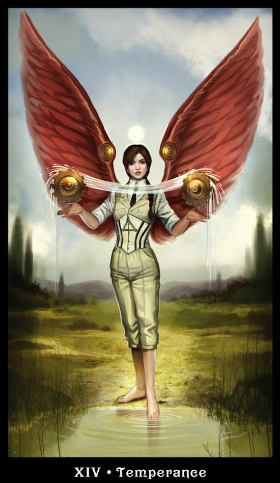 The Steampunk Tarot Cards